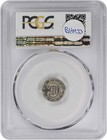 1863 2 Three Cent Silver Pr62 Pcgs
