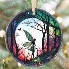 Christmas Ornaments  Fokeziah Beautiful 3 5  Ornament  Christmas Forest Fairy