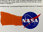 Enos Space Chimp Mercury Atlas-5 Flown Recovered Parachute Relic Swatch