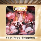 Wasp Self Titled 4 x4  Banner Album Cover Art Fabric Poster Flag Tapestry