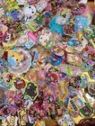 20-piece Individual Loose Mini Japanese Sticker Grab Bag   Ohajiki Heisei retro 