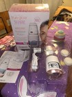 New  True Glow Conair Sonic Facial Brush With Uv Sterilizer- Plus Accessories