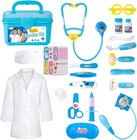 Kids Doctor Play Set For Toddlers 3-5 Years Old Pretend Play Toy Kit Girls Boys