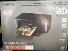 Canon Pixma Mg3620 Wireless All-in-one Inkjet Printer scanner Black Used Once