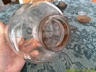 Antique Arcade Crystal   3 Wall Mount Coffee Grinder W  Original Catch Cup