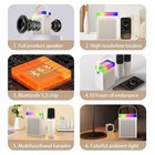Portable Wireless Bluetooth Speaker Karaoke Machine W  Dual Microphone Home Ktv