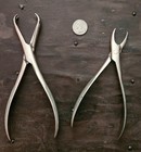 Vintage Medical Extraction Forceps Surgical Forceps Lot Of 2