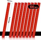 100 Pcs Carpenter Pencils Octagonal Hard Black Carpenter Pencils For Woodworking