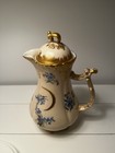 Vtg Rare 2 92 Jean Pouyat Limoges Hand Painted Signed Mgw Chocolate Pot W lid- 