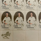 Vintage Mnh Scott Emily Dickinson Mnh 8 Cent Sheet Of Stamps Scott  1436