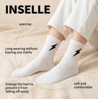 Lot 3-12 Pairs Mens Solid Sports Athletic Work Plain Crew Socks Size 9-11 10-13
