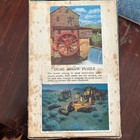 Vintage Dual-sided Wood Jigsaw Puzzle 500  Pc    western Sunrise    Usa Made