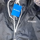 Nwt Columbia Center Ridge Women s Windbreaker Full Zip Jacket Black Size 2x  75