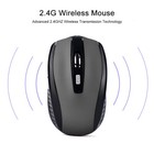 Wired wireless Optical Mouse Mice2 4ghz Usb Receiver For Laptop Computer Dpi Lot