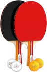 Professional Ping Pong Paddle Sets  2 Paddle Or 4 Paddle Table Tennis Set Wit   
