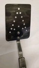 Vintage Ekco Stainless Steel Usa Short Daisy Handle Slotted Spatula 10 