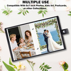 2 Pack 5x7 Photo Albums     Leather Cover Mini Picture Book  52 Photos Each