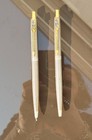 Vintage Parker 75 Sterling Silver Pen   Pencil Set 1980    aramis    Promo Cisele Us