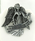 Never Drive Faster Than Your Guardian Angel Can Fly Visor Clip Accessory 2 In