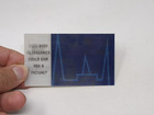 Vintage Lenticular Promo Business Card General Dynamics Boat Sonar Ephemera 80s