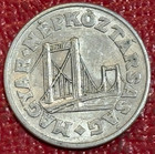 High Grade 1968  Hungary 50 Filler Aluminum Coin-dec396
