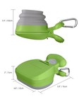 Portable Dog Pooper Scooper  Hands Held Pet Poop Picker Upper Intergrated Bag   