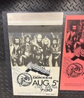 Vintage Judas Priest Concert Poster   Lithographic Screen Press  Dokken  