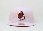 New Era 59fifty Men Women Cap Diablos Rojos Del Mexico Lmb Light Pink Fitted Hat