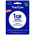 Tracfone 1gb Data Add On For Smartphone -- Direct Load 