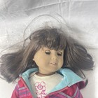 Brown Hair American Girl Doll 18  Pleasant Company Brown Body