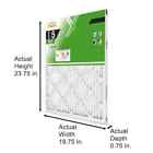 20x24x1 Inch Furnace Ac Standard Pleated Air Filter Fpr 5 3-pack Merv 8