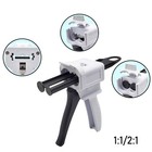 Dental Impression Materials Mixing Dispensing Dispenser Gun 1 1   2 1 50ml