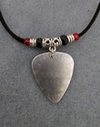 Handmade Guns N Roses Aluminum Guitar Pick Necklace