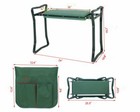 Folding Garden Kneeler Bench Kneeling Soft Cushion Eva Pad Seat With Stool Pouch