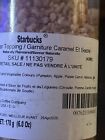 Starbucks Caramel Sugar Topping 7oz Sealed - For Caramel Ribbon Crunch 06 25