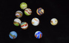          All Top Picks Jabo das Lot Of 10 Mixed Runs Collector Marbles  718  Mint    