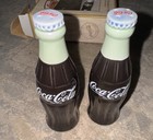 Coca-cola Salt   Pepper Shakers Licensed Product Ceramic In Box New