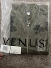 Venus Olive Green Floral Zip Jacket Women s 12