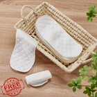 10pcs Cotton Diaper Covers Liners Reusable S 30x11cm Solid