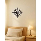 Large Nautical Compass Wall Art Antique Brass Coastal Decor Gift