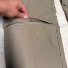 Prana Convertible Hiking Pants 10 Regular Tan Khaki Stretch Utility Outdoor
