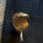 Victorian Style Silverplate Pitcher Ornate Handle   Feet