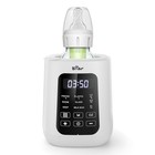 Fast Baby Bottle Warmer  Quick Breast Milk   Formula Heater  White  Easy Use