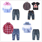 Toddler Kids Baby Boys Coat t-shirt Jeans short Suits Kids Clothes Outfits Sets