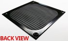 Anodized Aluminum Computer 120mm Ac Dc Fan Dustproof Filter Strainer Fan Guard