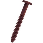 Burgundy Red Window Shutters Panel Peg Loks 3  Fasteners Spikes Lock Pegs Bulk