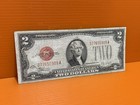 U s a  Silver Certificate  2 Red Seal Series 1928 F Bank Note F  Use Free Ship 