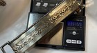 Antique 953 Silver Sugar Cube Cracker Tray Caddy Holder 8    Long 113 65grams