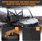 Waterproof Utv Seat Cover With Wingback For 2022-2026 Polaris Ranger Xp 1000  He