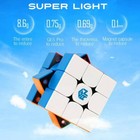 Speed Cube  Magnetic Stickerless Puzzle Toy For Kids   Adults